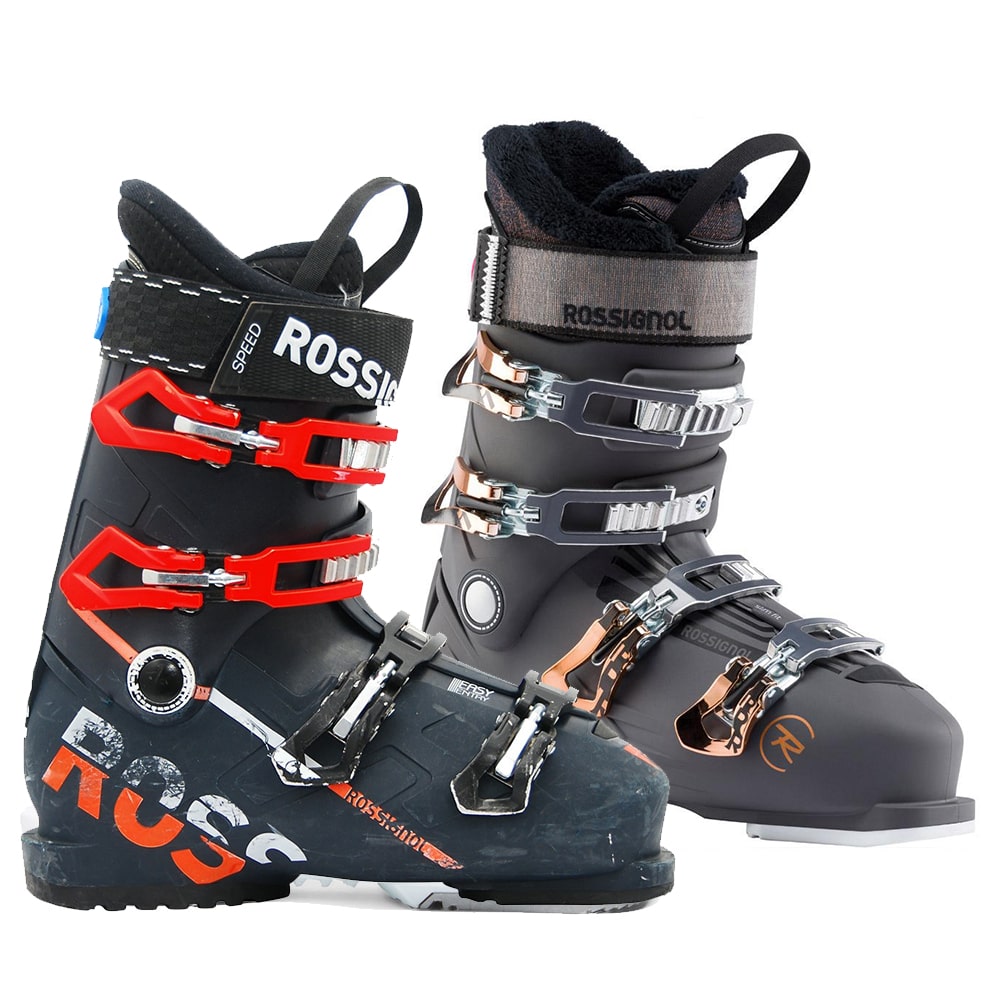 Scarponi Sci Platin - Rossignol High Speed Rental Man Rossignol Pure Pro Rental Women